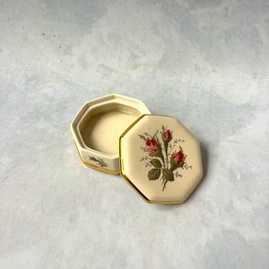 Porcelain Jewelry Trinket Box